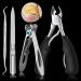 Toenail Clippers for Thick Nails  Toenail Clippers for Seniors & Men Thick Toenails  Ingrown Toenail Clippers Wide Toe Nail Clippers Adult Thick Nails Long Handle  Heavy Duty  Super Sharp Curved Blade