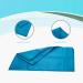 Lotchen Pipe Slide Tarpaulins for Patient Transfer | Sliding Tarpaulins for Elderly Support | 60x40cm Blue - Buy Online on GoSupps.com