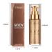 Bronze Highlighter Liquid Body Luminizer for Face & Body - Long Lasting Glow & Moisturizing | Waterproof Shimmer Illuminator (03 Glistening Bronze) - Buy Online on GoSupps.com