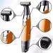 Milisten Men Body Trimmer Electric Back Shaver Trimmer USB Replaceable Back Hair Removal and Body Shaver for Back Hair Removal (Orange) Mens Body Trimmer - Buy Online on GoSupps.com