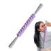 Yiurse body massage bars-body scooter for muscle relaxation neck massage tab sports lover multi-purpose rolls for yoga gym travel schools violet