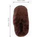 Buy Heating Shoes - Electric Plush Indoor Shoes with Zipper | Soft & Warm USB Brown - Buy Online on GoSupps.com