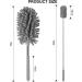 SetSail Microfiber Dusters - 2 Pack Mini Duster with Extension Pole for Office, Car, Window & Furniture Cleaning - Buy Online on GoSupps.com