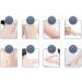 Pack of 4 Replacement Electrode Pads for Electrotherapy - Lower Impedance White Pads - International Shipping Available - Buy Online on GoSupps.com
