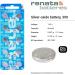 Buy Renata 390 Silver Oxide 1.55V Watch Battery (SR1130SW) - Long Lasting Power for Your Timepieces | Fast International Shipping - Buy Online on GoSupps.com