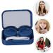 Solustrie 4Tlg Care Box for Colored Contact Lenses - Travel Package - Korean Design - 6 Plastic Cases (6.5x4.5x2cm) - Perfect for International Shipping - Buy Online on GoSupps.com