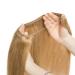 SEGO Real Hair Part Extensions - Smooth Honeyblond #27 20 Remy Hair Tress 70g - International Shipping - Buy Online on GoSupps.com
