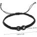 CALLARON 2pcs Black and Bracelet Beads Couples Braided Bracelet Bracelets for Teen Girls Bracelet Gift Mens Bracelets Beads Cord Is Jade Thread Adjustable Friendship Miss - Buy Online on GoSupps.com