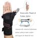 Wrist Brace Thumb Spica Splint for De Quervains Tenosynovitis Tendonitis Carpal Tunnel Arthritis Wrist Support - Right Hand Medium - Buy Online on GoSupps.com