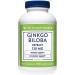 The Vitamin Shoppe Ginkgo Biloba 120 MG - Memory Support Mental Clarity & Circulation Standardized Extract (240 Vegetable Capsules)
