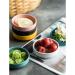 Fruit Bowl Snack Containers Round Plate Creative Ceramic Small Plate Soaking Plate Household Soy Sauce Plate Small Plate Vinegar Plate Soaking Plate Soy Sauce Breakfast Bowls (Color : C) (D) - Buy Online on GoSupps.com