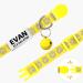 Tagme 2 Pack Yellow Cat Collars with Safety Clasp & Bell - Personalized with Name & Phone Number | Adjustable 15-20 cm for Kittens - Buy Online on GoSupps.com
