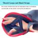 Kids Soft Foam Arm Sling - Black Shoulder Support Brace for Broken Collarbone and Injury (Kids L) | Ledhlth - Buy Online on GoSupps.com