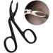 Curved Eyebrow Tweezers Eyebrow Scissors Tweezers n n-Slip Handled Eyebrow Straight Tip Scissors Handle Tweezers Clip Facial Hair Plucker Eyebrow Remover Eyebrow Scissor Handle Tweezers - Buy Online on GoSupps.com