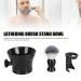 Saluaqui Razor Brush Set - Perfect Beard Rack & Bowl for Daily Use | Ideal Gift for Dad Husband & Friends | Birthday & Valentine's Day - Buy Online on GoSupps.com