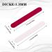 Rosewinec 100 Pcs Professional Care Nail Files - Double-Sided Disposable Red & White Mini Nail Files for Salon & Home Use - Buy Online on GoSupps.com