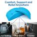 Blue Back Pain Relief Diet Book & Lumbar Stretcher for Spine Alignment | Dr. Sinett s Guide to Back Pain Relief - Buy Online on GoSupps.com