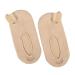 Healvian 1 Pair Separator Boat Socks Tools for Men Socks for Men Ladies Socks Male Female Socks Women Socks Hallux Valgus Regulator Invisible Polyester Fiber Polyester Sebs As Shown 17.8x8cm