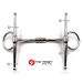 OTTE Full Cheek Snaffle with Copper Barrel and Copper Inlay Horse Bit (5.25") - Buy Online on GoSupps.com