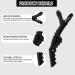 39 Pcs Butterfly Hair Clamps Clips Set with Non-slip Grip - Alligator Hair Clips, Croc Clips, Rat Tail Comb Included - Styling Hair Salon Tool for Girls in Black - Buy Online on GoSupps.com