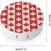 Canadian Maple Flag Round Case For Contact Lens Kit Storage Box with Mirror Printed - Buy Online on GoSupps.com