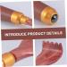 Buy Tovinanna Handheld Back Scratcher & Massager - Itching Relief Device 45x3cm Golden | International Shipping Available - Buy Online on GoSupps.com