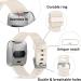 Wepro Replacement Bands for Fitbit Versa SmartWatch - Beige, Small 5.5-7.2 - Buy Online on GoSupps.com