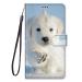 Miago Flip PU leather protective cover for Xiaomi Poco X3 NFC colorful pattern shell wallet case cover Cover stand with card compartments snow dog xiaomi poco x3 nfc snow dog