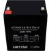 Universal UB1250 D5741 SLA Battery 12V 5AH - Reliable Power Source for Your Devices | International Shipping Available - Buy Online on GoSupps.com