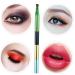FOMIYES 2pcs Multifunctional Makeup Brush Set - Eyeshadow Eyebrow Lip & Concealer Brushes with Cap - Travel-Friendly Cosmetic Tools - Buy Online on GoSupps.com