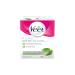 Veet PURE Sugar Wax Kit Body & Face Green Tea Designed to Use at Home 250mL White