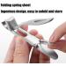 Nail clipper Nail Clippers for Thick Toenails Nail Clippers for Women Large Angled Head Toenail Clippers with Wide Opening Ergonomic Angled Head Senior Toenail Clipper Carbon Black Suit - Buy Online on GoSupps.com
