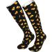 Shop Candy Corn Schwarz Halloween Compression Socks for Men & Women - 15-20 mmHg Circulation Support for Running & Cycling - Buy Online on GoSupps.com