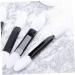 OHPHCALL 100pcs foam sponge eye makeup brush eyeshadow brush kit Eye shadow brush Oval sponge stick travel - Buy Online on GoSupps.com