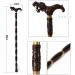 Mahogany Crutches for The Elderly Black Rosewood Wooden Canes Elderly Supplies Walker Crutches Hello Independence - Buy Online on GoSupps.com
