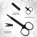 4PCS Eyebrow Scissors with Comb Precision Facial Hair Small Grooming Scissors Eyebrow Trimmer Scissors for Men Women - Buy Online on GoSupps.com