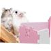 BESPORTBLE 1pc Hamster Toilet Guinea Pig Toilet Small Animal Bathtub Hamster Litter Toilet Pet Toilet Pink PVC 15x10cm Pink - Buy Online on GoSupps.com