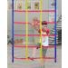 Rainbow Craft Climbing Cargo Net for Kids - Outdoor Ninja Warrior Obstacle Course Accessory for Swing Set, Treehouse, and Jungle Gym - Buy Online on GoSupps.com