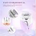 Pluxy Epilator for Women - 36 Tweezers Portable Facial Hair Removal 2-Speed Adjustable for Face Lips Arms Underarms Legs & Bikini | International Shipping - Buy Online on GoSupps.com
