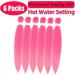 Pre-stretched Braiding Hair 6 Packs Kanekalon Synthetic Fiber itch Free Crochet EZ Braids Soft Yaki Texture Braiding Hair Extensions (Pink#) 26 Inch (Pack of 6) Pink# - Buy Online on GoSupps.com