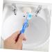 Minkissy 30 Pack Prison Toothbrush - Durable Plastic Jail Toothbrush for Bulk Use | Ideal for Security and Hygiene - Buy Online on GoSupps.com