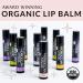 Moroccan Magic Organic Lip Balm 5 Piece Variety Pack Gift Set - Natural & Non-Toxic Formula with Organic Argan and Essential Oils - Cruelty-Free Best Sellers - Buy Online on GoSupps.com