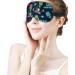 LynaRei Cartoon Green Alien Sleep Mask - Peace Love Blindfold for Full Night's Sleep, Travel and Nap Style-1 - Buy Online on GoSupps.com