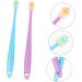 Minkissy 4-Piece Baby Toothbrush Set | Soft Silicone Oral Care for 6-12 Months | Gentle Tooth Flap Cleaners for Toddlers - Buy Online on GoSupps.com