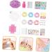 Beaupretty 5 Sets Children's Nail Art Toys Glitter Nail Polish Kids Fake Nail Kit Makeup Toys Nail Art Kit for Girl Nail Tip Fake Kit Nails Kit Make up Birthday Present Plastic Toddler - Buy Online on GoSupps.com