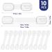 Kimsky 10-Piece Child Protection Cabinet Locks | Baby Safety Drawer & Cupboard Fasteners | No Drilling 3M Adhesive | Secure Your Home Internationally - Buy Online on GoSupps.com