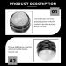 Ultechnovo Massage Ball Roller for Face & Body Essential Oil Resined Muscle Massager & Ice Massage Fascia Ball for Pain Relief - Buy Online on GoSupps.com