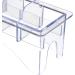 Rectangular Plastic Blade Organizer for 10 Blades Clipper Comb Holder Storage Case Rack 10 Grid Base for Hair Clipper Limit Comb Guide Comb Storage Organizer - Buy Online on GoSupps.com