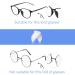 Buy HSTHE SEA 20 Pairs of Soft Silicone D-Shape Nasal Pads for Glasses - Slip-Resistant Transparent & Comfortable (15x7x2 mm) - International Shipping Available - Buy Online on GoSupps.com
