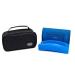 V-COOOL Insulin Cooler Travel Case Medical Cooler Bag for Diabetes with Protective Ice Blue Blood Glucose Monitors and Diabetes Care Accessories (Black)